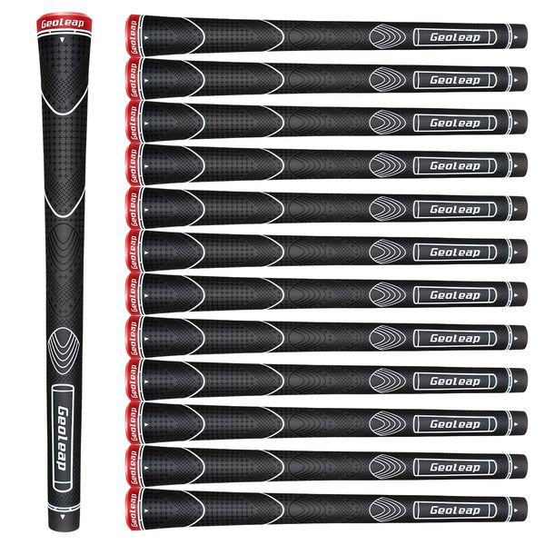 Club Grips Geoleap Rubber Golf 13pcslot Tamanho Padrão 6 Cores Padrão de Polegar Opcional Sensação Suave Antiderrapante 230620