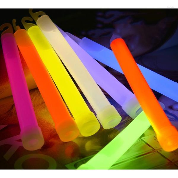 Decorazione per feste 10PCS Glow Stick Safe Light Collana Bracciali fluorescenti per eventi Festive Concert Decor Neon