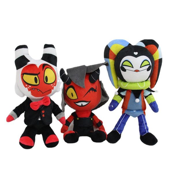 Commercio all'ingrosso Helluva Boss Devil Peluche cattivo bambola giochi per bambini compagni di giochi regali di festa decorazione della stanza