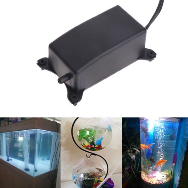 Luftpumpen-Zubehör, 2 W, stille Aquariumpumpe, Sauerstoff, geräuschlos, zunehmend mit EU-Stecker, 220–240 V, 230620