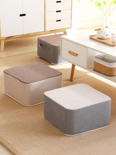 Kissen Tatami Futon Stuhl Boden Erkerfenster abnehmbare quadratische nordische Matte Sitzmeditation