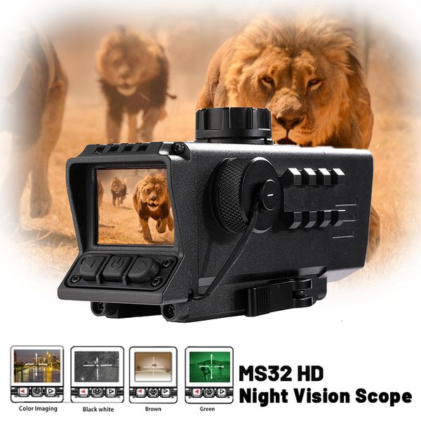 Telecamere da caccia Tiny 35X32 Mirino tattico a infrarossi HD per visione notturna olografica per osservazione con cannocchiale 5 Mirino digitale Mirino 230620
