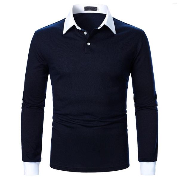 Мужские рубашки мужская бизнес-пуловер формальный работа