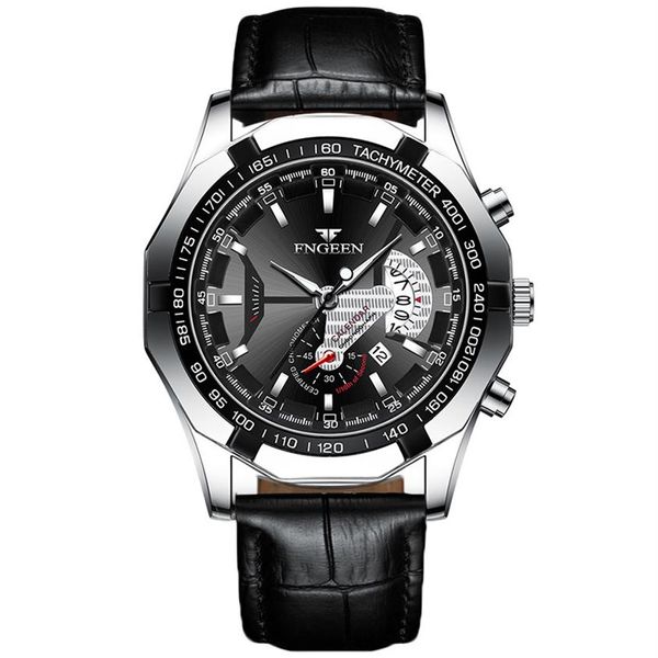 Watchsc-Nuovo orologio colorato semplice stile sportivo orologi argento cintura nera294m