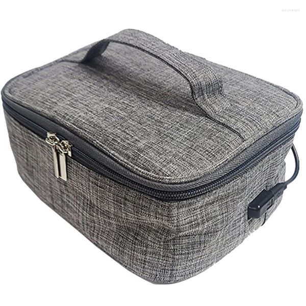 Set di stoviglie USB Riscaldamento Lunch Box Fornitura Bento Supporto riutilizzabile Borsa resistente all'usura Multifunzione esterna portatile