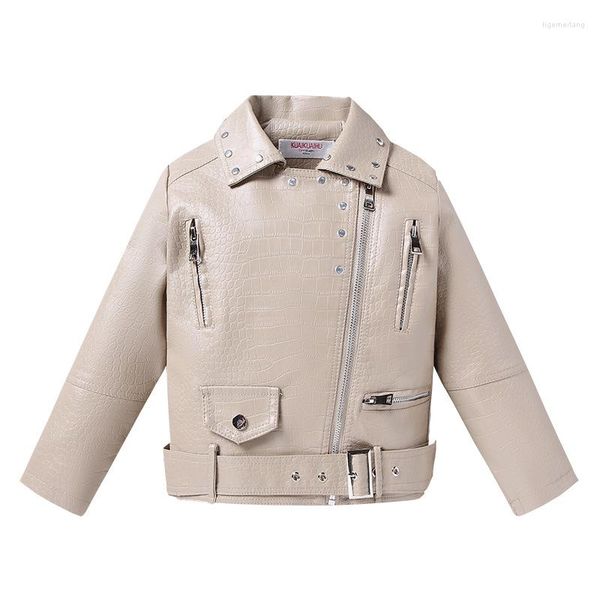 Jacken Mode Jungen Lederjacke Winter Kleinkind Mädchen Mantel Weiche Kinder Wind Breaker Kinder Kleidung