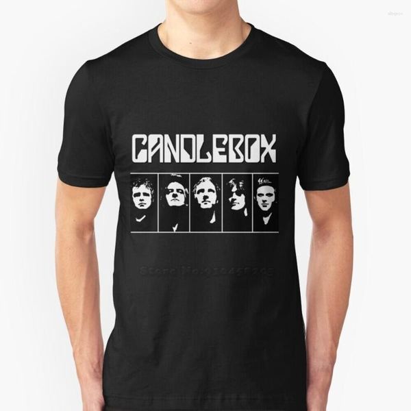 Camisetas masculinas Collective Jam T-shirts Camisa de algodão puro com decote em O Candlebox of Soul and Pearl Band masculino