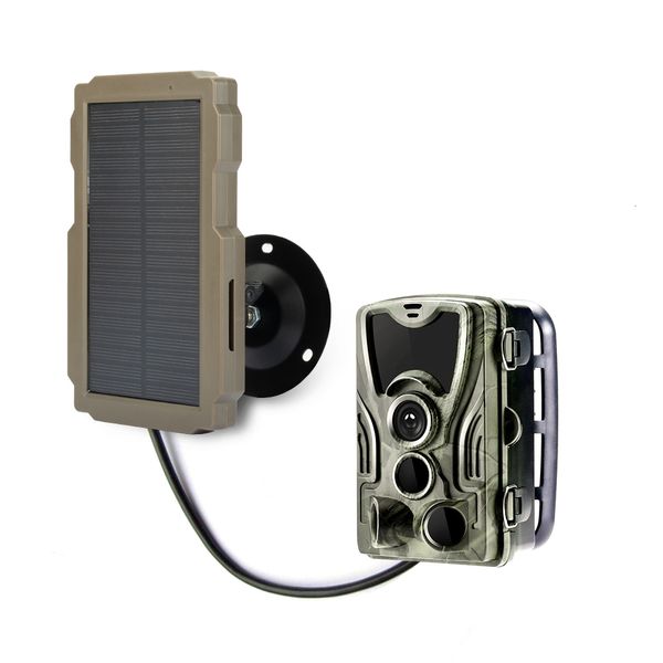 Telecamere da caccia Pannello solare Fotocamera da pista Alimentatore Caricabatterie Batteria per Suntek 9V HC900 HC801 HC700 HC550 HC300 Series 230620