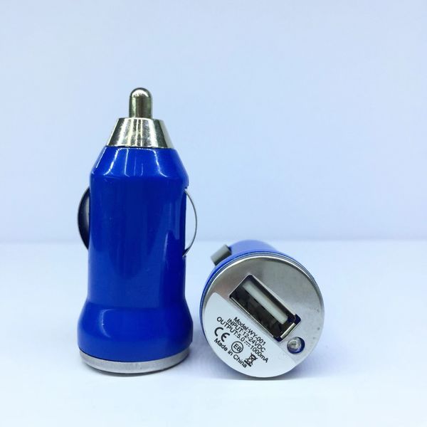 Mini Bullet USB CAR Charger Auto Power Adapter Car Socke Chargers tfor iPhone 13 14 15 Samsung Xiaomi Android Phone Mp3