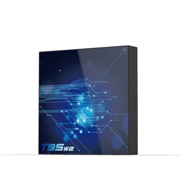 T95W2 AMLOGIC S905W2 chip TV box 2.4G 5.8G dual WiFi 4G RAM 32G 64G ROM Android 11 OS vendita calda T95 W2 Smart Set Top Box