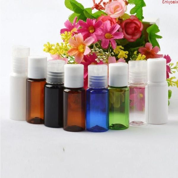 Heißer Verkauf 15 ml Kunststoff Lotion Probenflaschen mit Pressverschluss Flaschenbehälter Cremedosen für Kosmetikverpackungen LX1919Hohe Qualität Oxjxh