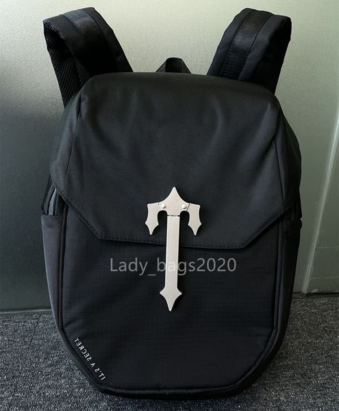 Trapstar Zaino Borse a tracolla Designer Nylon Trapstars Borse a tracolla Borse unisex classiche Black Sliver 5A Quality Lady Cobra T London Men Lady Schoolbag