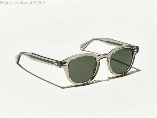 Top qualidade Johnny Depp Lemtosh estilo óculos de sol homens mulheres vintage redondo matiz oceano lente marca design quadro transparente óculos de sol oculos de sol uykq