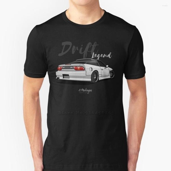 T-shirt da uomo Silvia S13 200Sx 240Sx (bianca) T-shirt a maniche corte Harajuku Hip-Hop Tee Tops Auto Automotive Automobile Stance