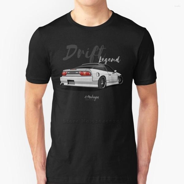 Herren-T-Shirts Silvia S13 200Sx 240Sx (weiß) Kurzarm-T-Shirt Harajuku Hip-Hop-T-Shirt Tops Autos Automotive Automobile Stance