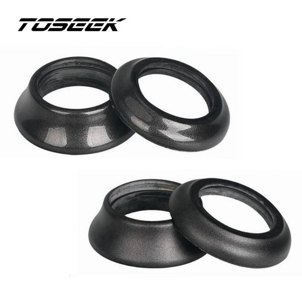 Headsets de bicicleta Headset Taper Washer 8mm 15mm Full Carbon Bicycle Spacer Front Fork Conical Stem Spacers 230621