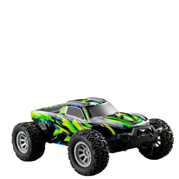 1:32 Mini veículo off-road com controle remoto 20 KM/H Modo de mudança de velocidade dupla Faça você mesmo Pista Luzes LED Design portátil Brinquedos de carro de corrida RC