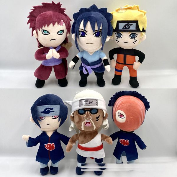 Animação Ninja Brinquedo de pelúcia Personagens de desenhos animados Boneca de sombra de fogo Companheiros de brincadeiras para crianças Festival Presente Atacado