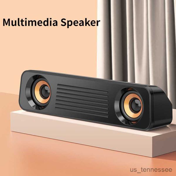 Mini Hoparlörler Kablolu Mini Taşınabilir USB Hoparlör Müzik Oyuncusu Amplifikatör Hoparlör Stereo Ses Kutusu Bilgisayar Masaüstü PC Defteri R230621