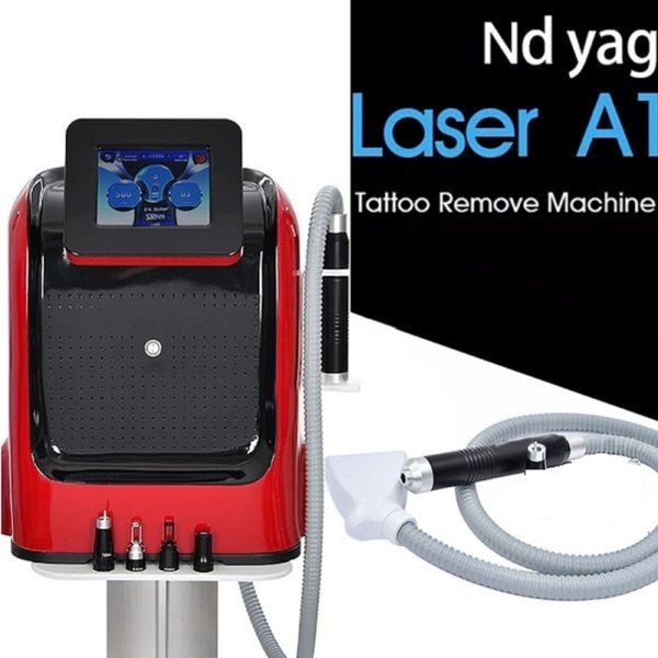 Trattamento laser per la rimozione del tatuaggio non invasivo 1064nm 532nm 755nm 1320nm Picosecond laser rimozione del tatuaggio Pico Machine Clinic Use