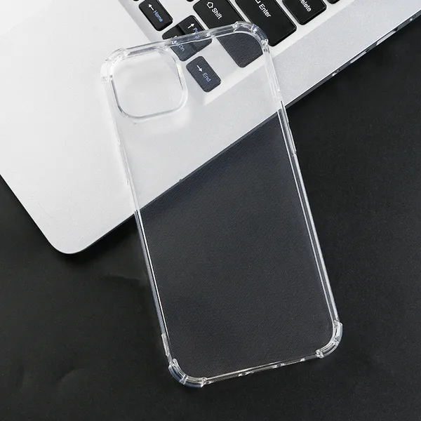 Shock -Resean Transparent Soft Case Case Case Clear Chane для iPhone 15 14 13 Pro Max 12 Mini XS Max XR 8 7 6S Защитная крышка