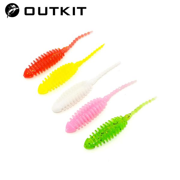 Esche Esche 10pcs Wobblers mini Ocean Rock Fishing Gomma morbida 35cm Worm Artificial Bass Silicone Fish 230620