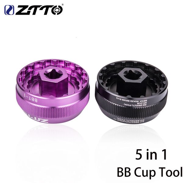 Gruppi bici ZTTO 5 in 1 BBT 1 BBT 2 Movimento centrale Cup Tool DUB BBR60 BB93 Mega EVO BB52 BSA30 BB386 Rimozione installazione BB 230621