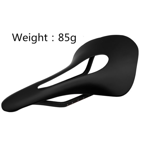 Bisiklet Saddles Tam Karbon Dağ Bisiklet Eyer Yolu Eyer MTB Koltuk Süper Işık Yastık Matt 85G 3G 230621