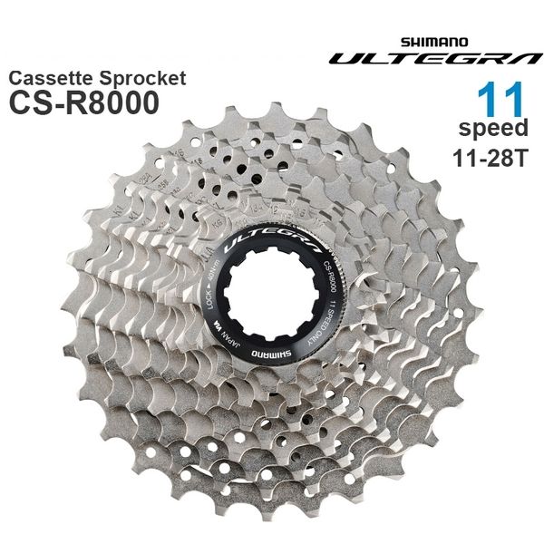 Freewheels Freeweels Chainweels Shimano Ultegra R8000 11V Кассетный звездочек CS R8000 HG800 11 11 SPEED HG EV ROAD 11 34T 11 30T Оригинал 230621