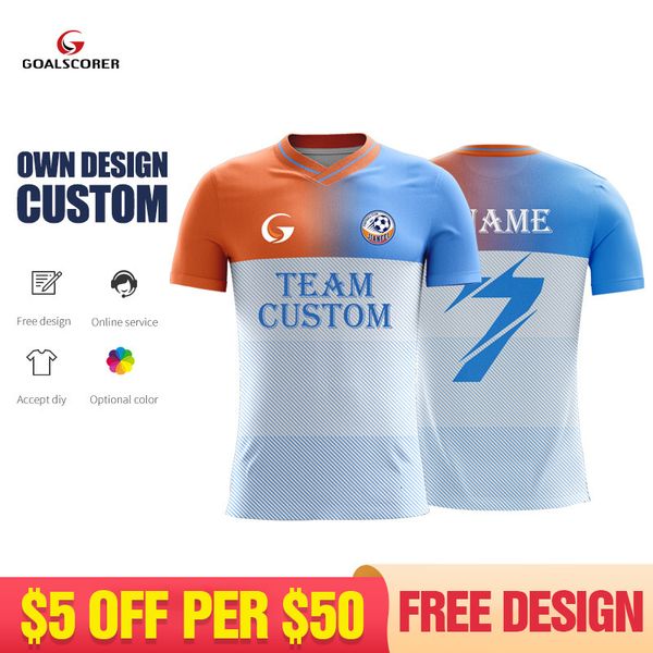 Altri articoli sportivi all'ingrosso Costimized 100% Ployester Maglie da calcio per adulti Maglie da calcio per uomo Maglia da calcio giovanile Kit F549 230621