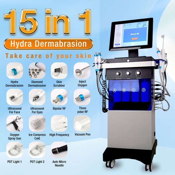 2023 Water Peeling Machine Microdermabrasion Hydrofacial face care Dermobrasion Multifunctional Hydro dermoabrasion Beauty Equipment