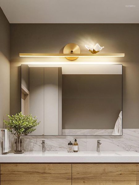 Duvar lambaları Modern Led Taş Banyo Işık Deco Maison Luminaria Cabecero De Cama Evin Yanında Lamba Oturma Odası