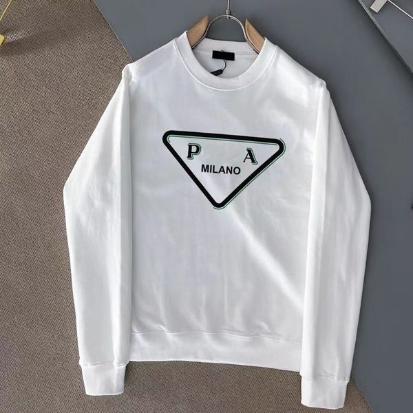 Yeni Erkek Sweatshirts Tasarımcı Sweater Erkek Kazak Moda Sıradan Pur Pamuk Mektup Baskı Çiftinin Aynı Giysileri S-5XL