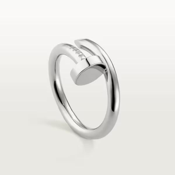 3A Anelli Catier Love Ring Wedding Band in Silver/Gold Iconic Collection for Women With Dust Bag Box taglia 6-10 Fendave