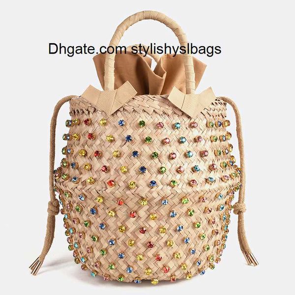 Sacchetti da sera artmomo cristallo intrecciato tote borse abbellita borse per secchio arcobaleno sacchetti da donna migliori borse 2020 borse diamanta