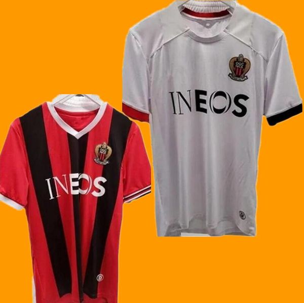 23 24 OGC Nizza FC Delort Melou Gouiri Fußballtrikot