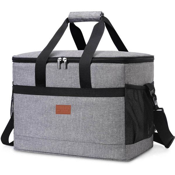 Camp Kitchen 32L Borsa Termica Morbida con Fodera Rigida Grande Borsa Termica Pranzo Picnic Borsa Termica Borsa Termica per Campeggio BBQ Famiglia Attività All'Aperto 230621