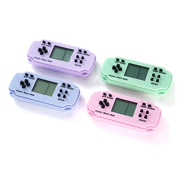 Mini videogioco bomboniere portachiavi giocattolo multi colori giocattoli per giocatori decorazione gamepad regalo ideale per bambini