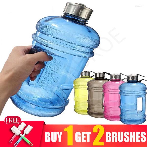 Wasserflaschen My Cute 2,2 l BPA-freies Getränk Trinken H2O Infuser Große Flasche Kunststoff für Kawaii Kürbis Wiederverwendbare halbe Gallone