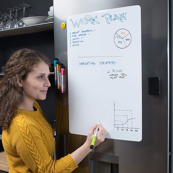 Whiteboards Whiteboard Magnetische weiche Aufkleber Große A2-Größe Whiteboard Nachricht Schreiben Zeichnen Büro Schule Kühlschrankmagnete Plan Woche 230621