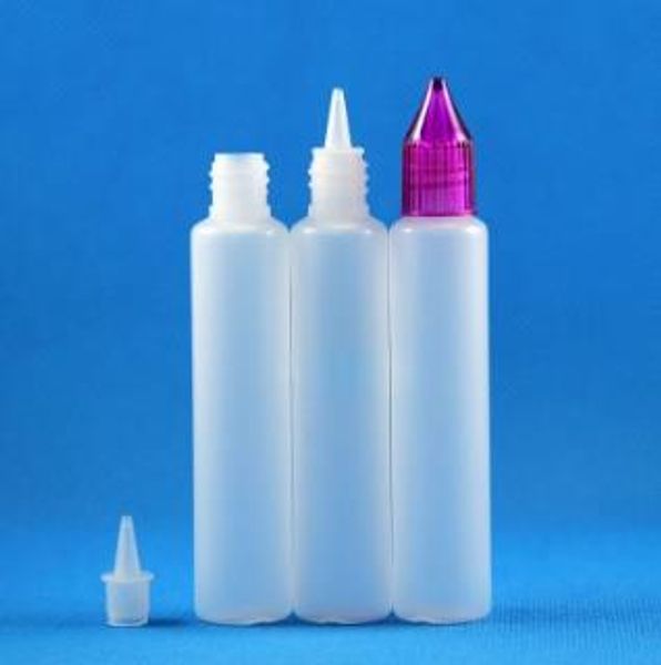 Flacone contagocce in plastica da 30 ml con capezzolo a forma di penna Materiale di alta qualità per la conservazione semplice 100 pezzi / lotto