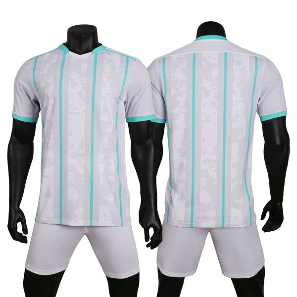 Outros artigos esportivos camisa de futebol de secagem rápida uniformes de futebol cenografia seus próprios conjuntos 230621