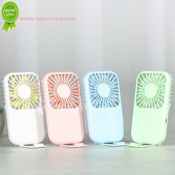 Новый USB Mini Mini Fan Портативный карманный вентилятор мультфильм портативные настольные настольные компьютеры.