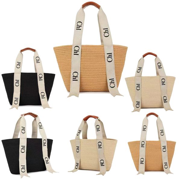 Bolsas femininas de design de luxo cross body bolsas de viagem grandes bolsas de palha masculinas ráfias moda verão academia bolsas amadeiradas bolsas de praia tecidas bolsas de ombro para compras