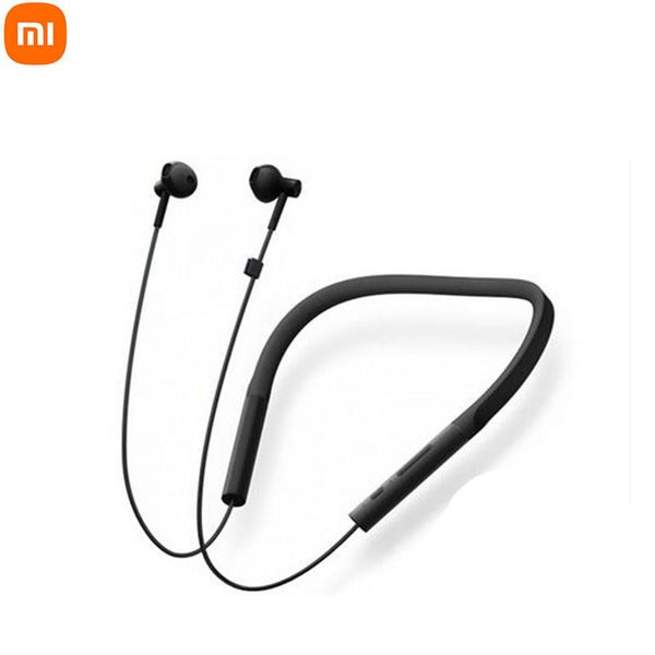 Auricolari wireless con collana originale Xiaomi Bluetooth Sport Auricolari wireless con controllo in linea Versione giovane Cuffie con archetto da collo in-ear