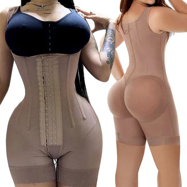 Taillen-Bauchformer Fajas Colombianas Post-Fettabsaugung Reductoras Postpartum-Gürtel Stufe 2 BBL Tucker Ganzkörper-Sculpting-Shapewear 230621