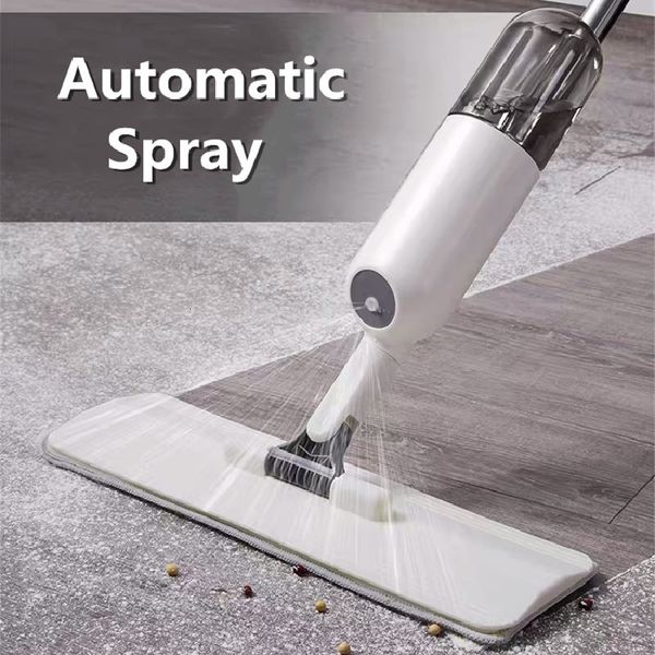 Mop Spray Mop Flat Cleaning Tools Wash For Floor Squeeze Con Sprayer Lightning Offers Wonderlife_ Store Lazy Tile Pads 230621