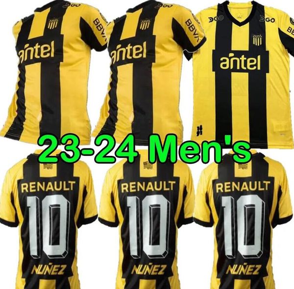 23-24 Penarol Soccer Jerseys Тайский качественный футбольный футболист 7 C Rodriguez 9 X.Jimenez dhgate Дизайн скидка