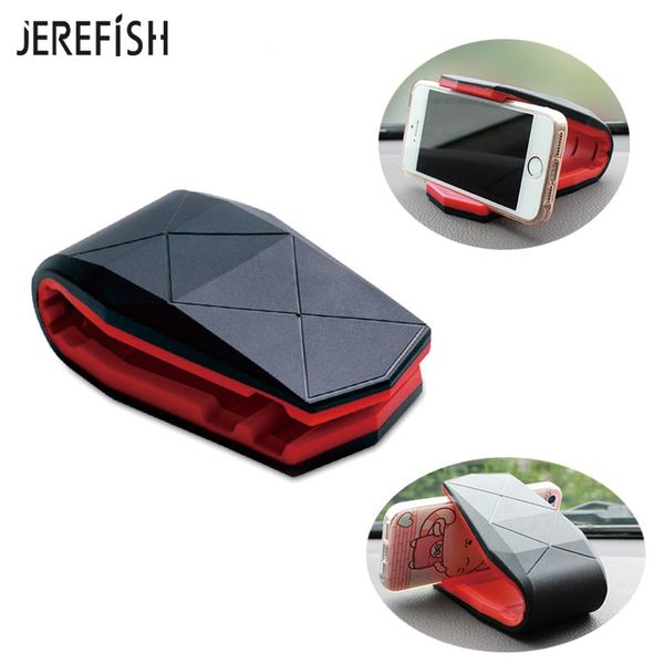 Jerefish Universal Araba Mount Timsah Tutucu Evrensel Araba Mount Cell Mobil Akıllı Telefon Tutucu Dock Stand Stealth