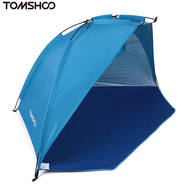 Zelte und Unterstände TOMSHOO 2 Personen Outdoor Strandzelt Unterstand Sport Camping UV-Schutz Sommer für Angeln Picknick Park 230621